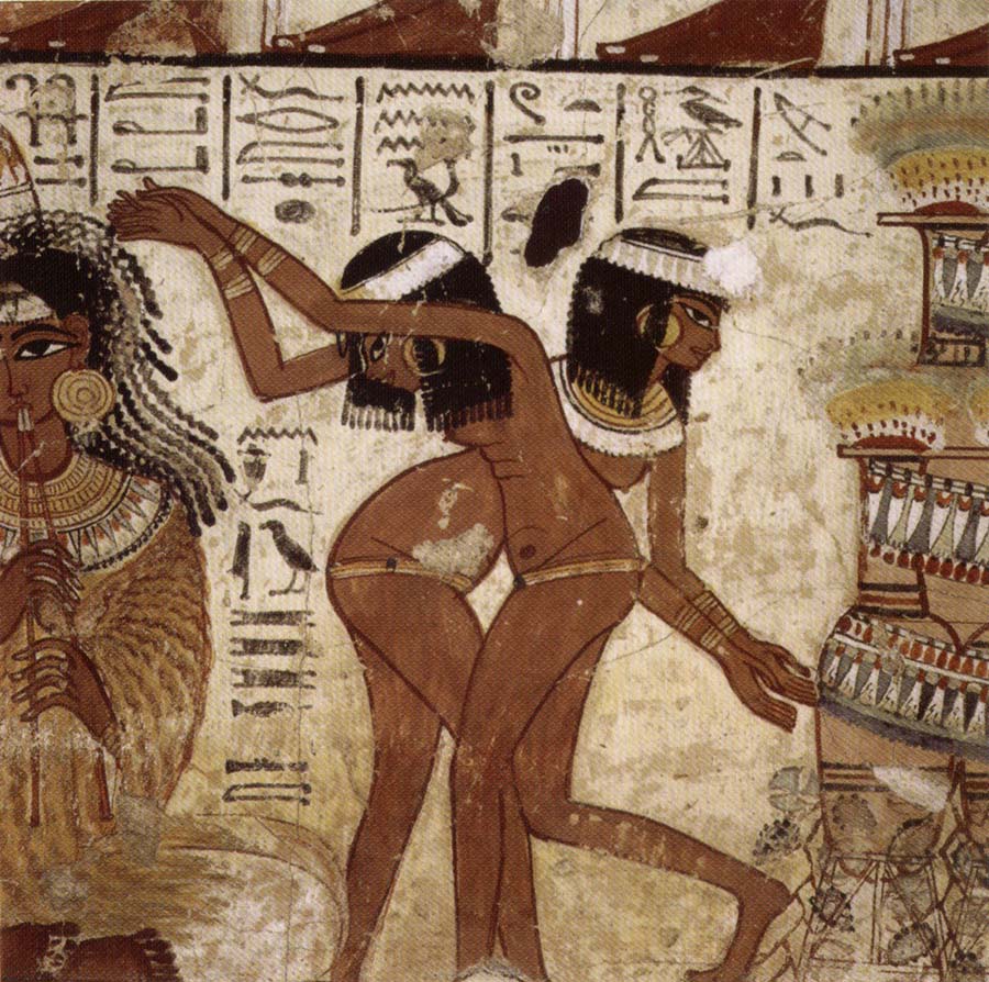 Древние танцовщицы Египта